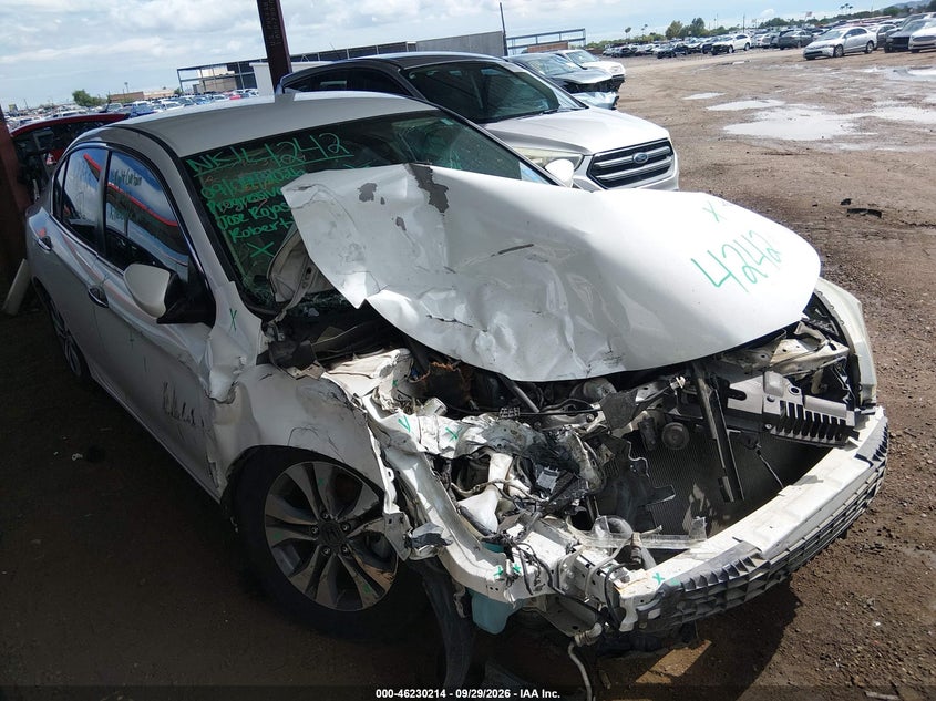 2013 HONDA ACCORD LX | 1HGCR2F36DA207817 | UPCARS