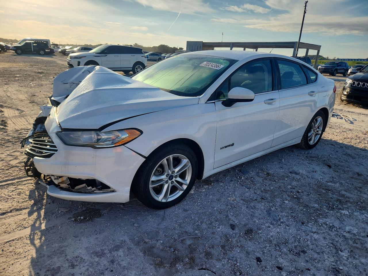 2018 FORD FUSION SE HYBRID | 3FA6P0LU3JR238341 | UPCARS