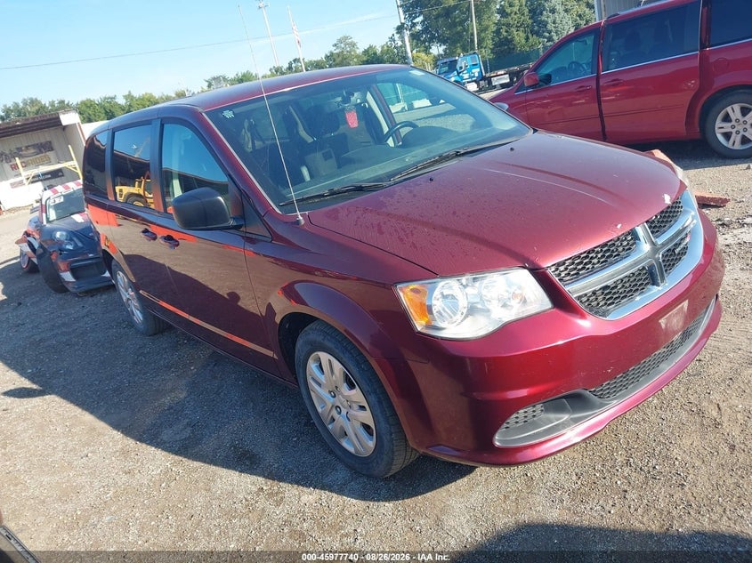 2018 DODGE GRAND CARAVAN SE | 2C4RDGBG0JR254877 | UPCARS