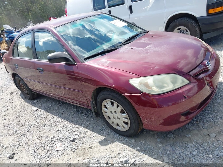 2004 HONDA CIVIC LX | 2HGES166X4H901574 | UPCARS
