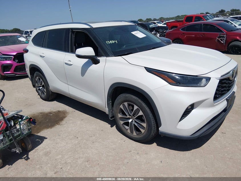 2021 TOYOTA HIGHLANDER XLE | 5TDGZRBH3MS060434 | UPCARS