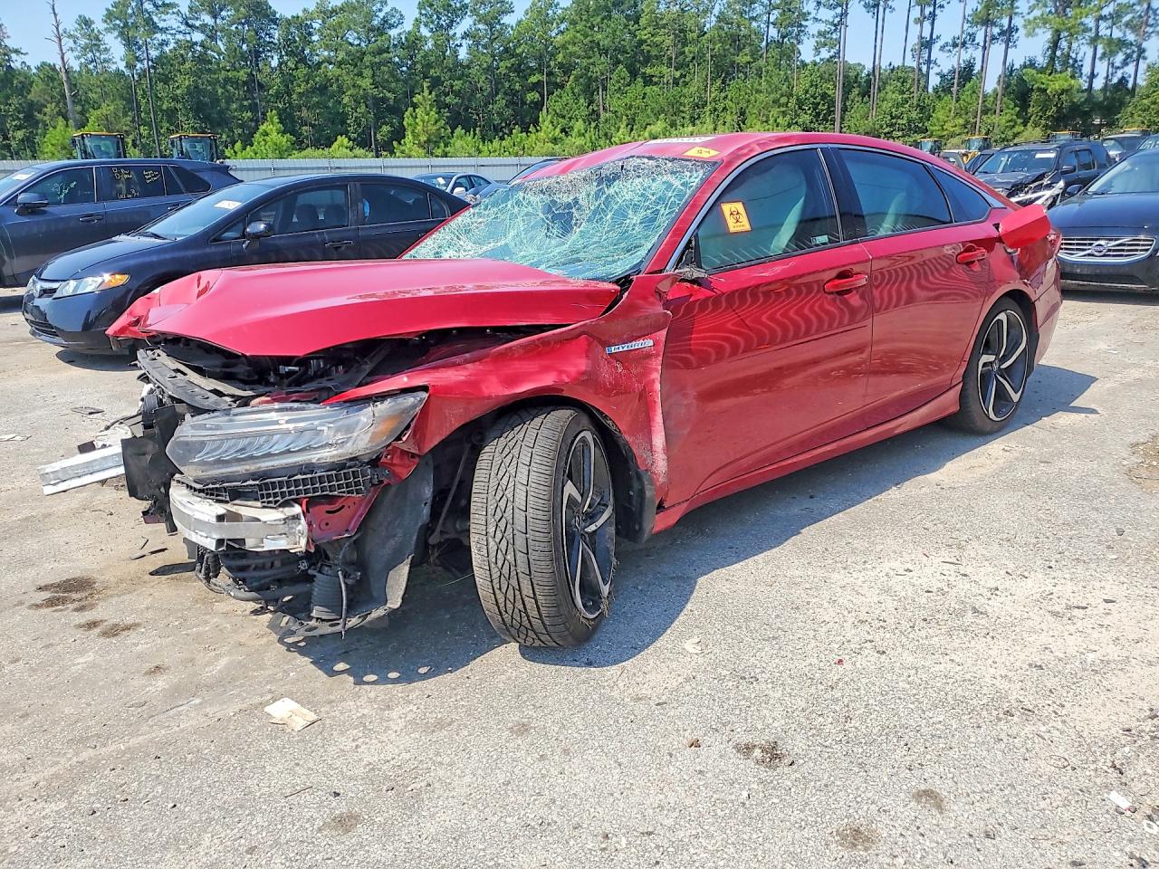 2022 HONDA ACCORD HYBRID SPORT | 1HGCV3F27NA018880 | UPCARS