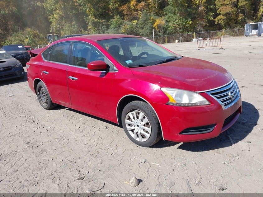 2013 NISSAN SENTRA S | 3N1AB7AP2DL767704 | UPCARS