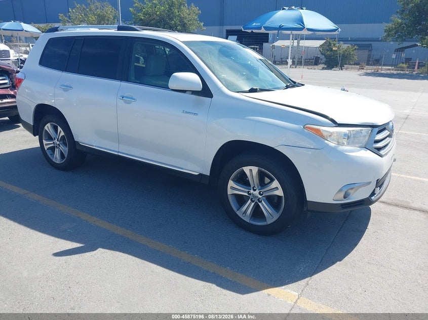 2011 TOYOTA HIGHLANDER LIMITED V6 | 5TDDK3EH4BS084366 | UPCARS