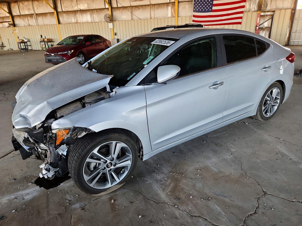 2018 HYUNDAI ELANTRA LIMITED | KMHD84LF4JU501979 | UPCARS