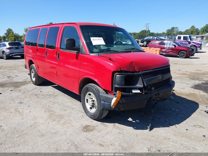 2011 CHEVROLET EXPRESS 2500 LS | 1GAWGPFA1B1112455 | UPCARS