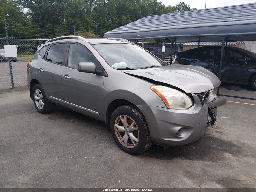 2011 NISSAN ROGUE SV | JN8AS5MV8BW689310 | UPCARS