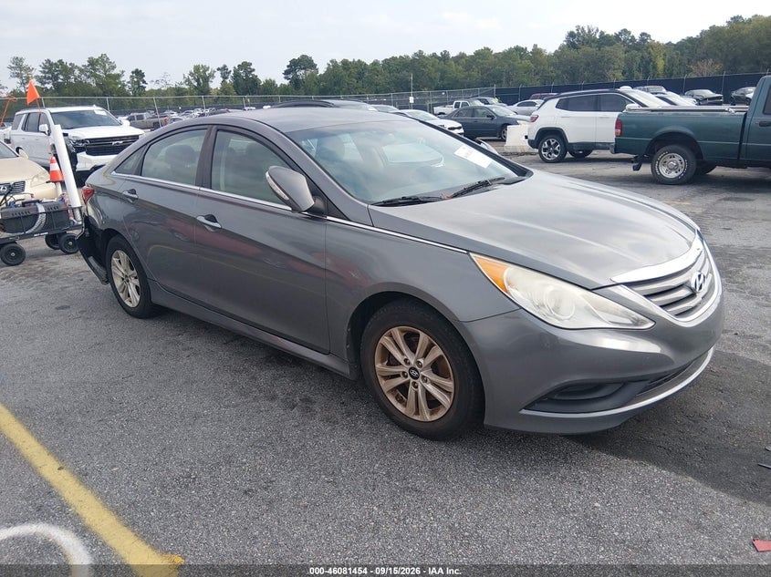 2014 HYUNDAI SONATA GLS | 5NPEB4AC5EH935122 | UPCARS