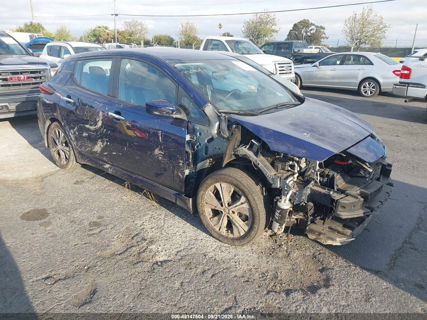 2022 NISSAN LEAF SV | 1N4AZ1CV5NC553455 | UPCARS