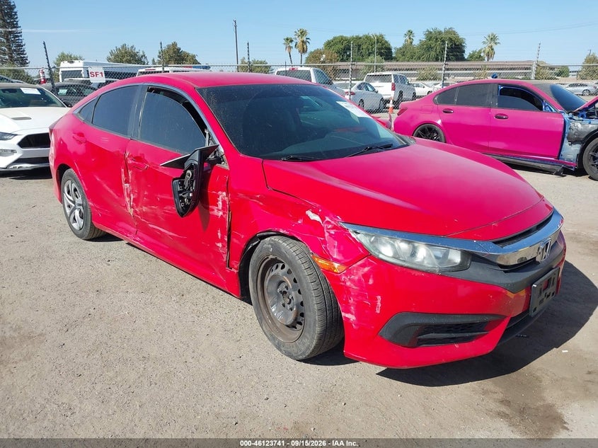 2016 HONDA CIVIC LX | 2HGFC2F57GH550898 | UPCARS