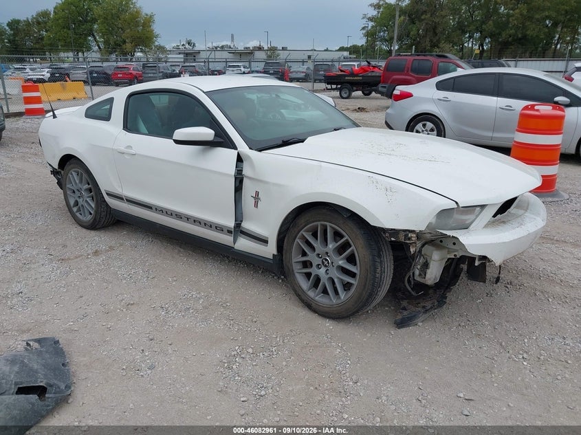 2012 FORD MUSTANG V6 PREMIUM | 1ZVBP8AM2C5275183 | UPCARS