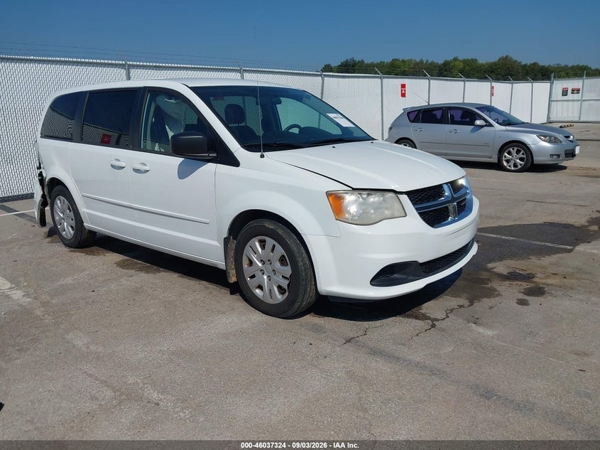 2014 DODGE GRAND CARAVAN SE | 2C4RDGBG2ER328225 | UPCARS