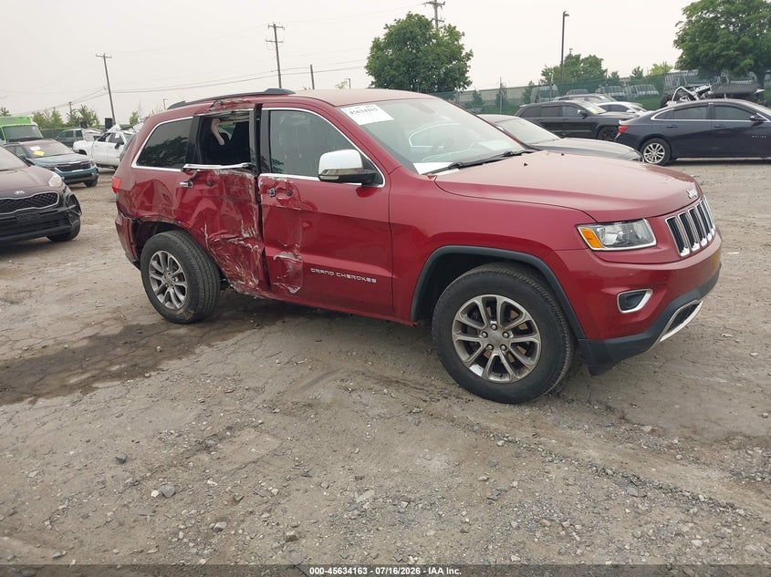2015 JEEP GRAND CHEROKEE LIMITED | 1C4RJFBG5FC124774 | UPCARS