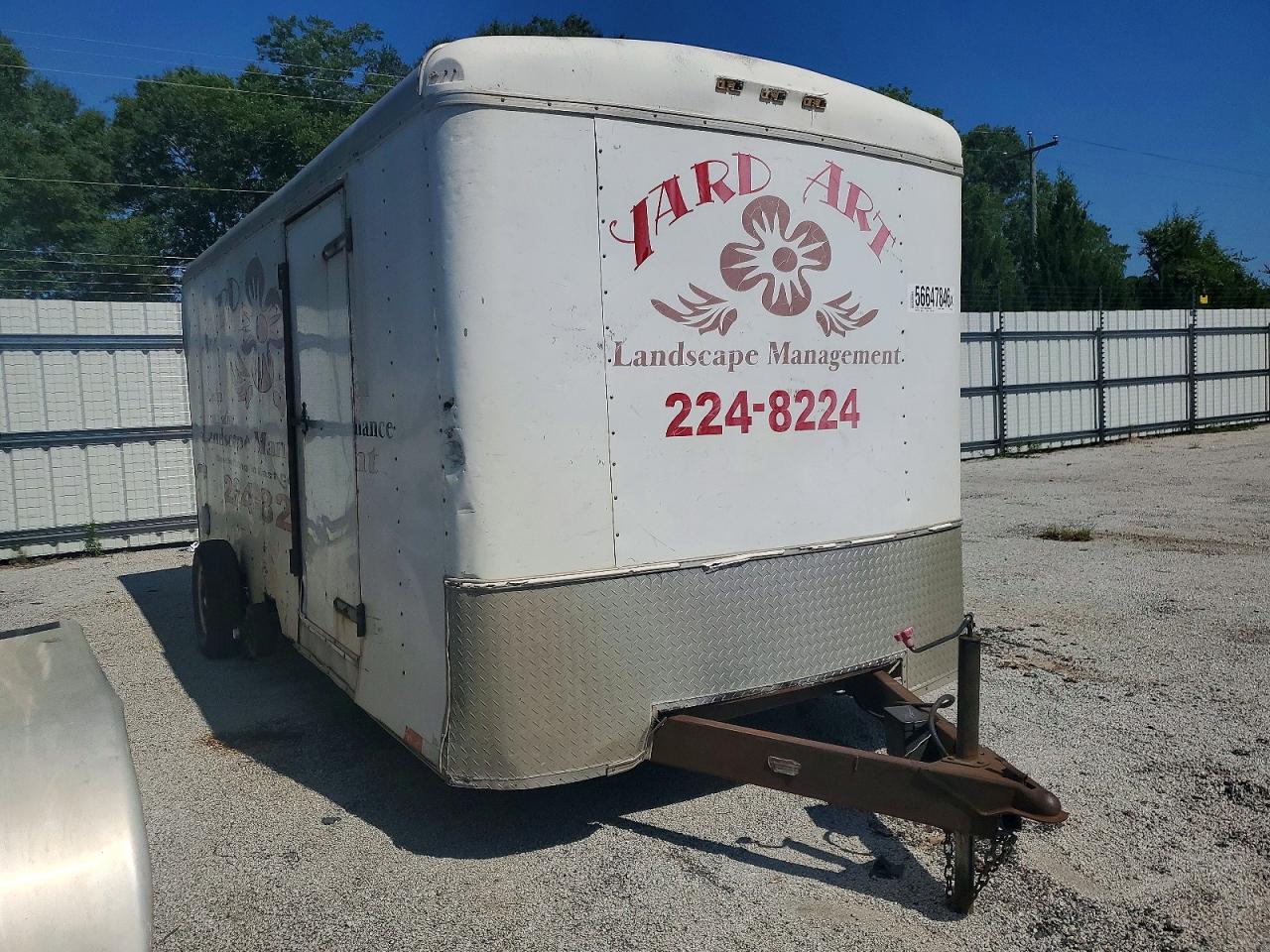 1999 OTHE 7X16 ENCLO 2026 SPARTAN CARGO ENCLOSED CARGO TRAILER | 50XBE1624TA054814 | UPCARS