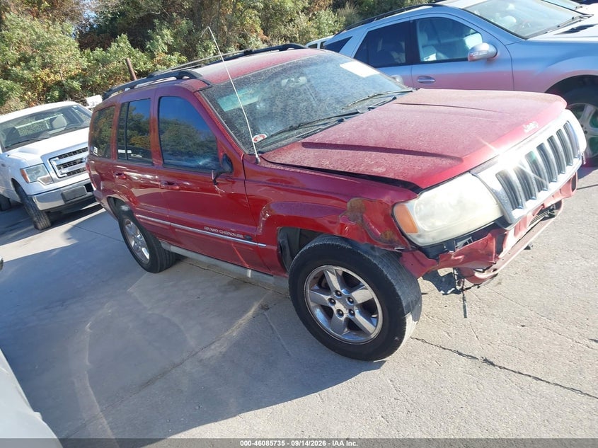2004 JEEP GRAND CHEROKEE OVERLAND | 1J8GX68J54C344303 | UPCARS