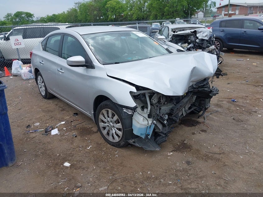 2019 NISSAN SENTRA S | 3N1AB7AP7KY291756 | UPCARS