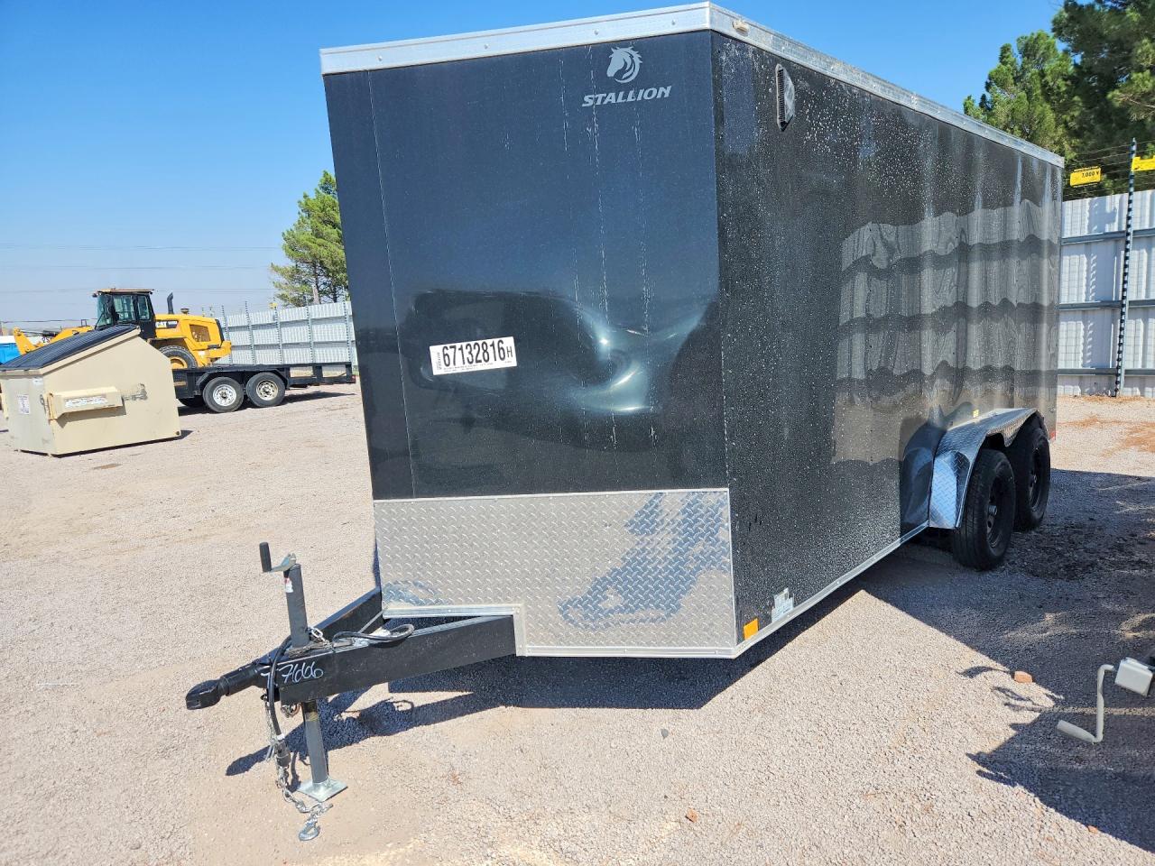 2025 STALLION MANUFACTURING UNKNOWN SM716TA2 ENCLOSED CARGO TRAILER | 7SWBE1622SM007666 | UPCARS