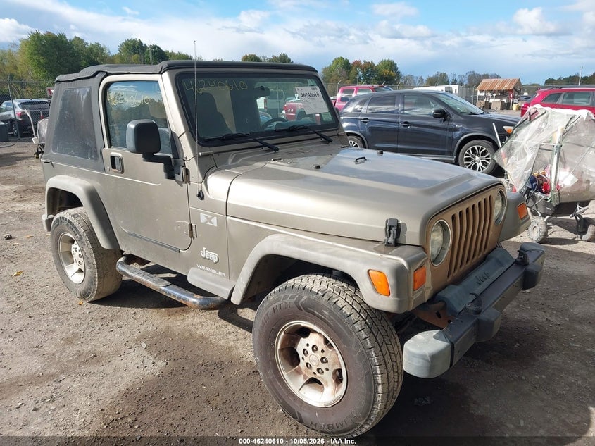 2005 JEEP WRANGLER X | 1J4FA39S95P338003 | UPCARS