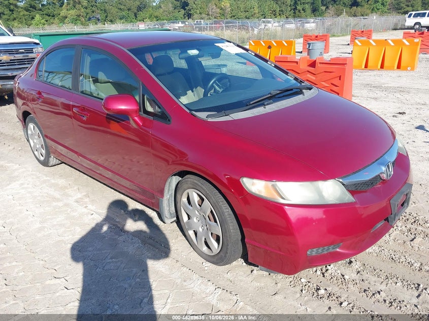 2009 HONDA CIVIC LX | 1HGFA16529L029206 | UPCARS