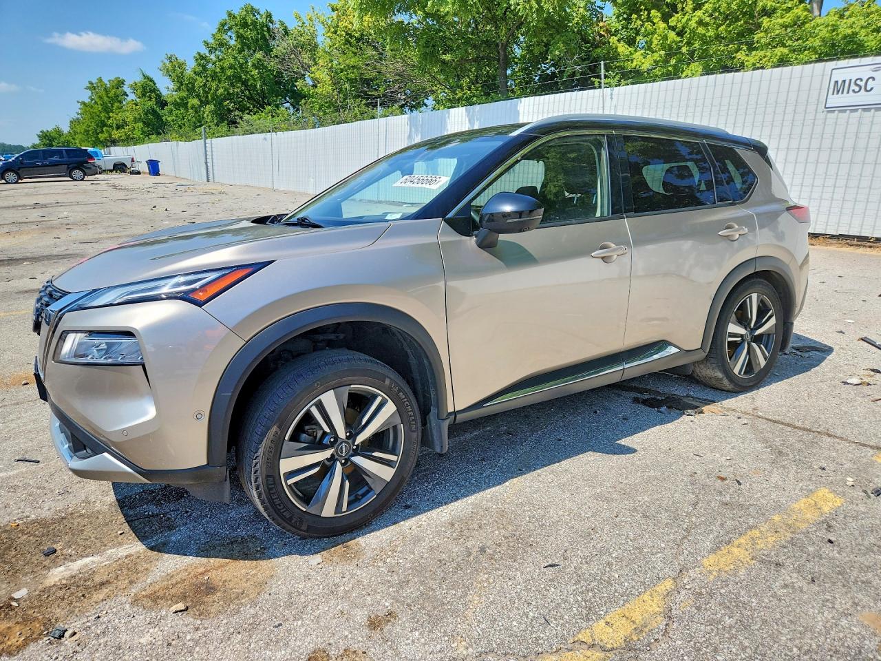 2022 NISSAN ROGUE PLATINUM | JN8BT3DD9NW278032 | UPCARS