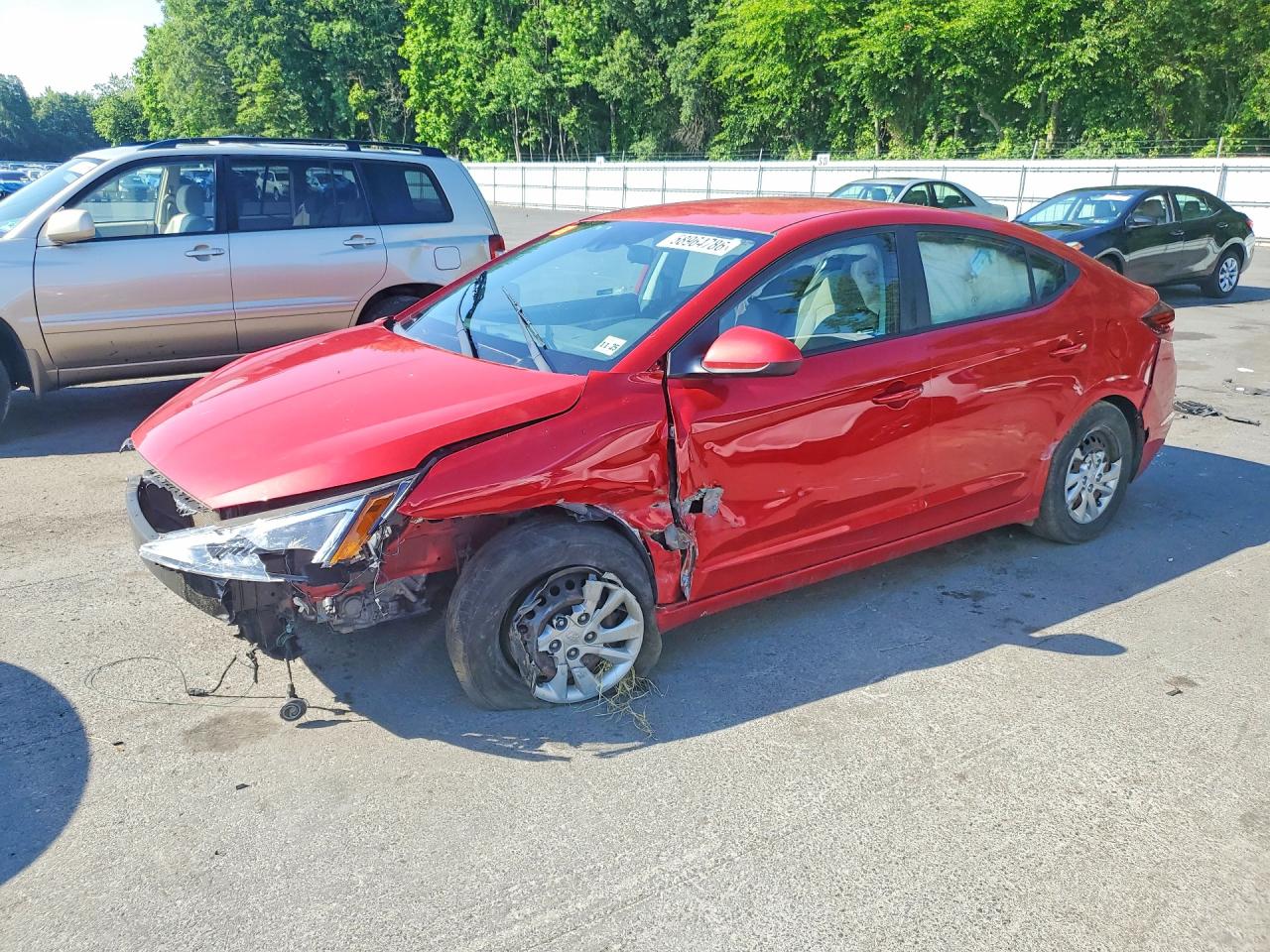 2020 HYUNDAI ELANTRA SE | 5NPD74LF3LH619820 | UPCARS
