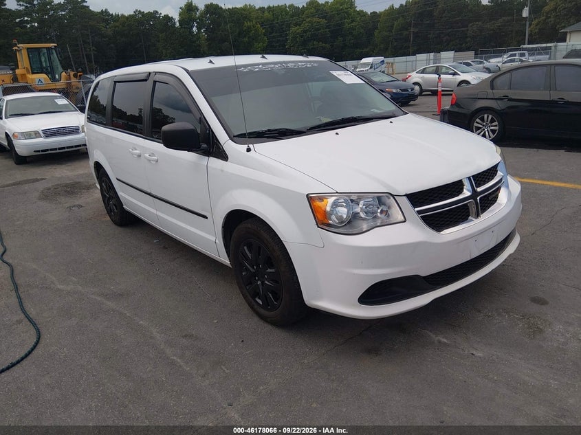 2015 DODGE GRAND CARAVAN SE | 2C4RDGBG8FR721826 | UPCARS