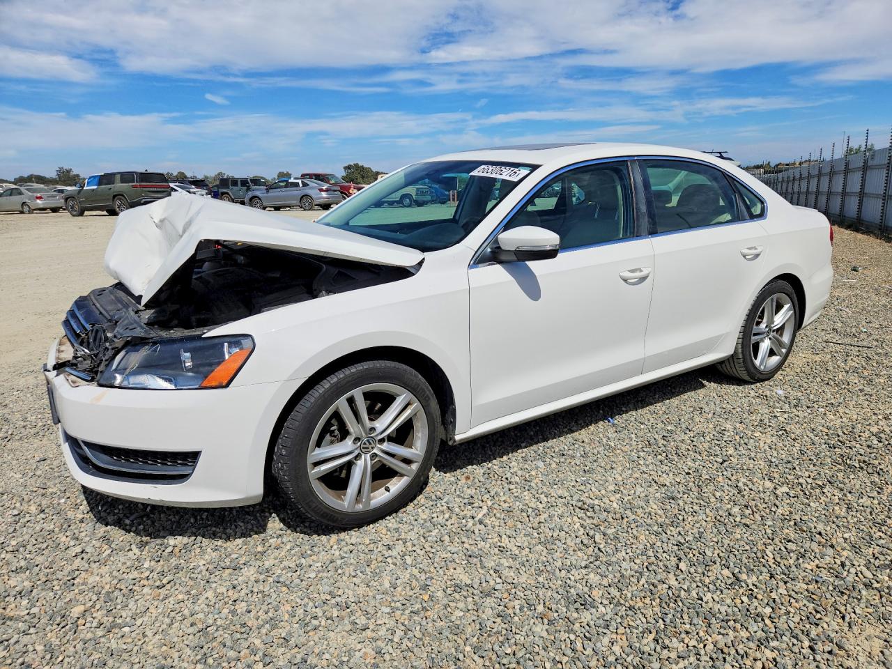 2014 VOLKSWAGEN PASSAT SE | 1VWBT7A36EC072731 | UPCARS