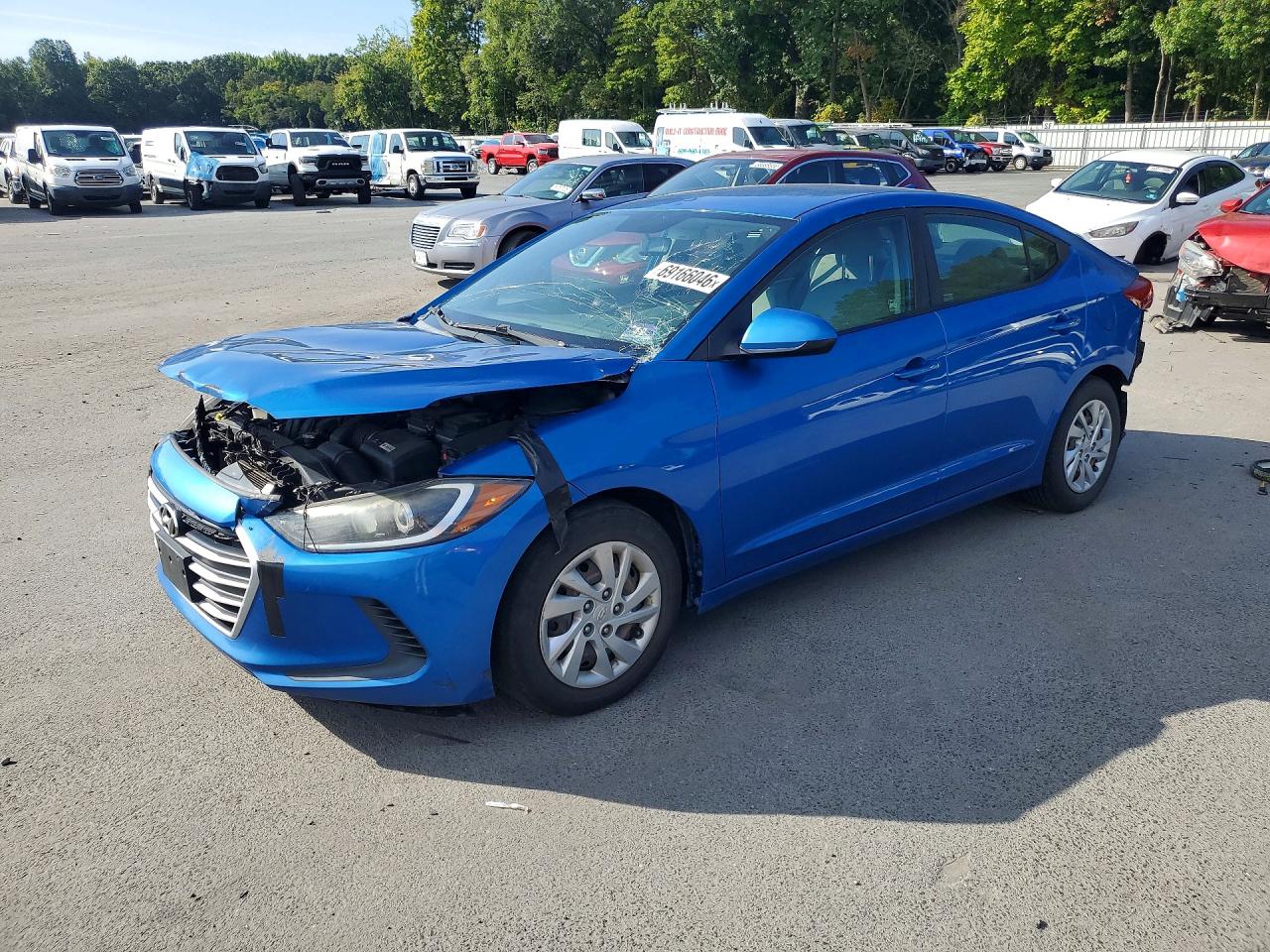 2017 HYUNDAI ELANTRA SE | KMHD74LF3HU136269 | UPCARS