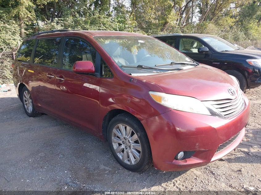 2013 TOYOTA SIENNA XLE 7 PASSENGER | 5TDDK3DC6DS056724 | UPCARS