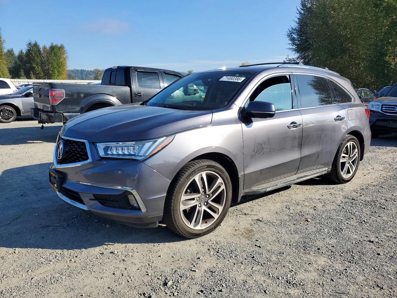 2018 ACURA MDX ADVANCE | 5J8YD4H98JL009001 | UPCARS