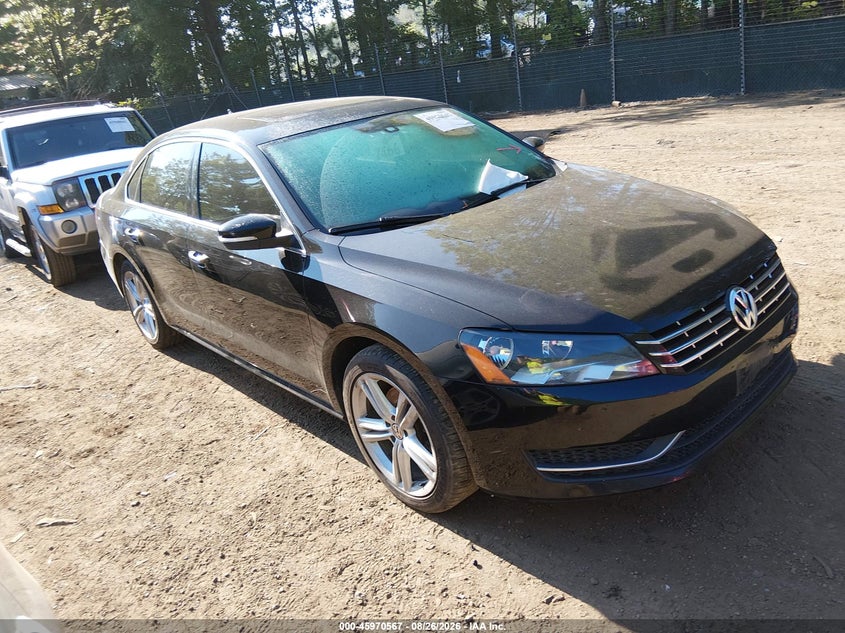 2014 VOLKSWAGEN PASSAT 2.0L TDI SE | 1VWBN7A3XEC072256 | UPCARS