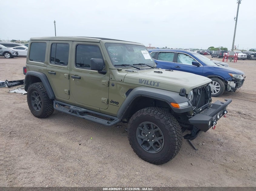2025 JEEP WRANGLER 4-DOOR WILLYS 4X4 | 1C4PJXDG6SW583217 | UPCARS