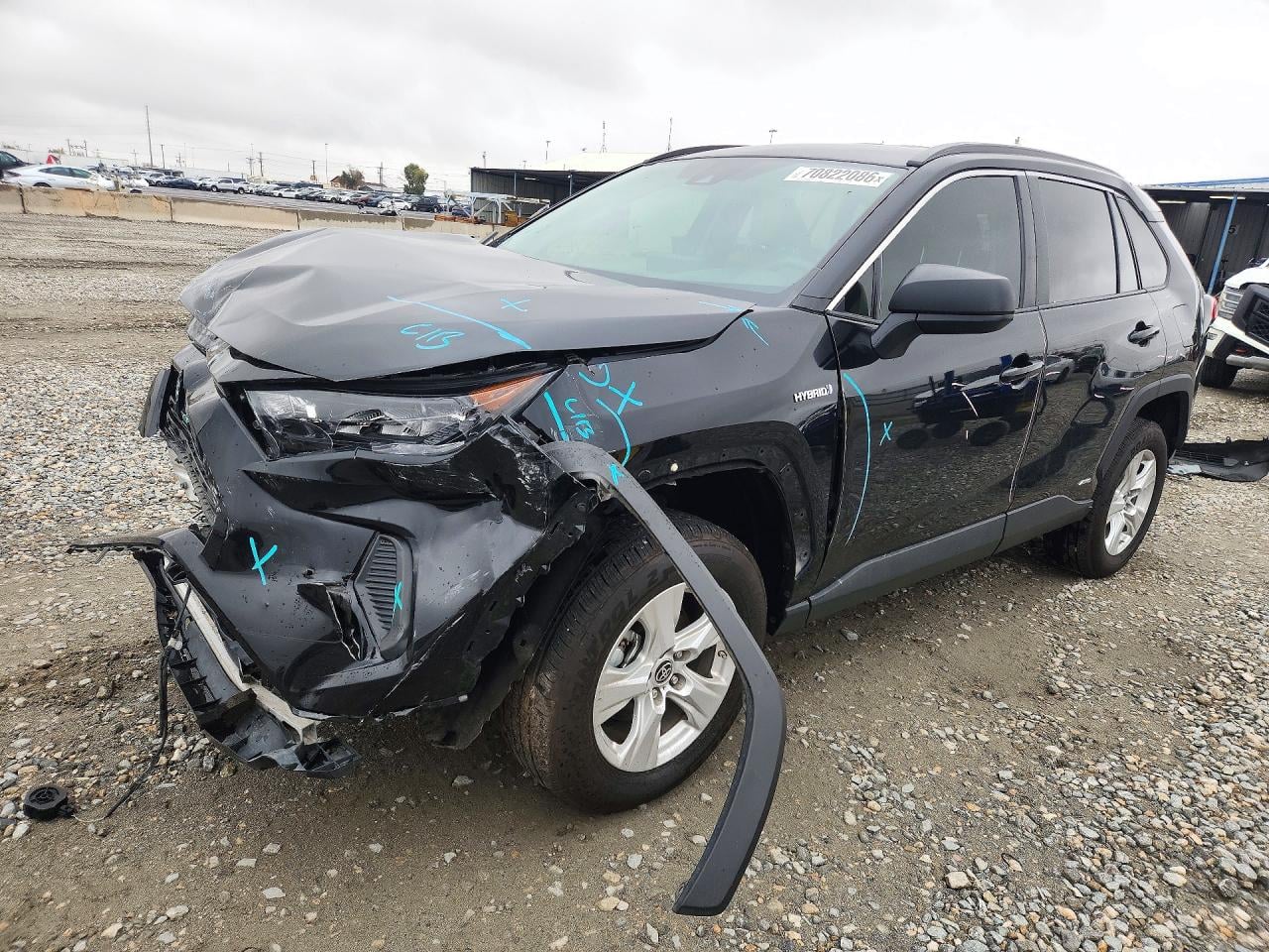 2021 TOYOTA RAV4 LE | 4T3LWRFV2MU016737 | UPCARS