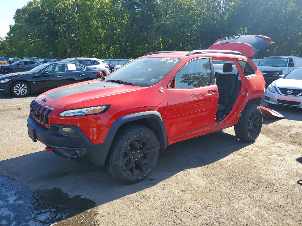 2017 JEEP CHEROKEE TRAILHAWK | 1C4PJMBS2HW595069 | UPCARS