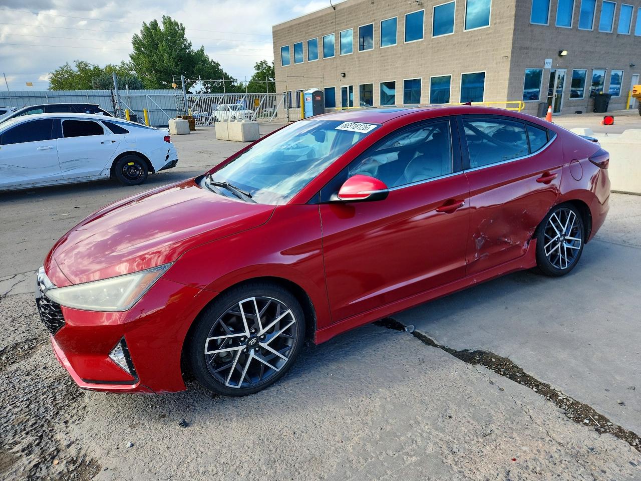 2019 HYUNDAI ELANTRA SPORT | KMHD04LB4KU856155 | UPCARS