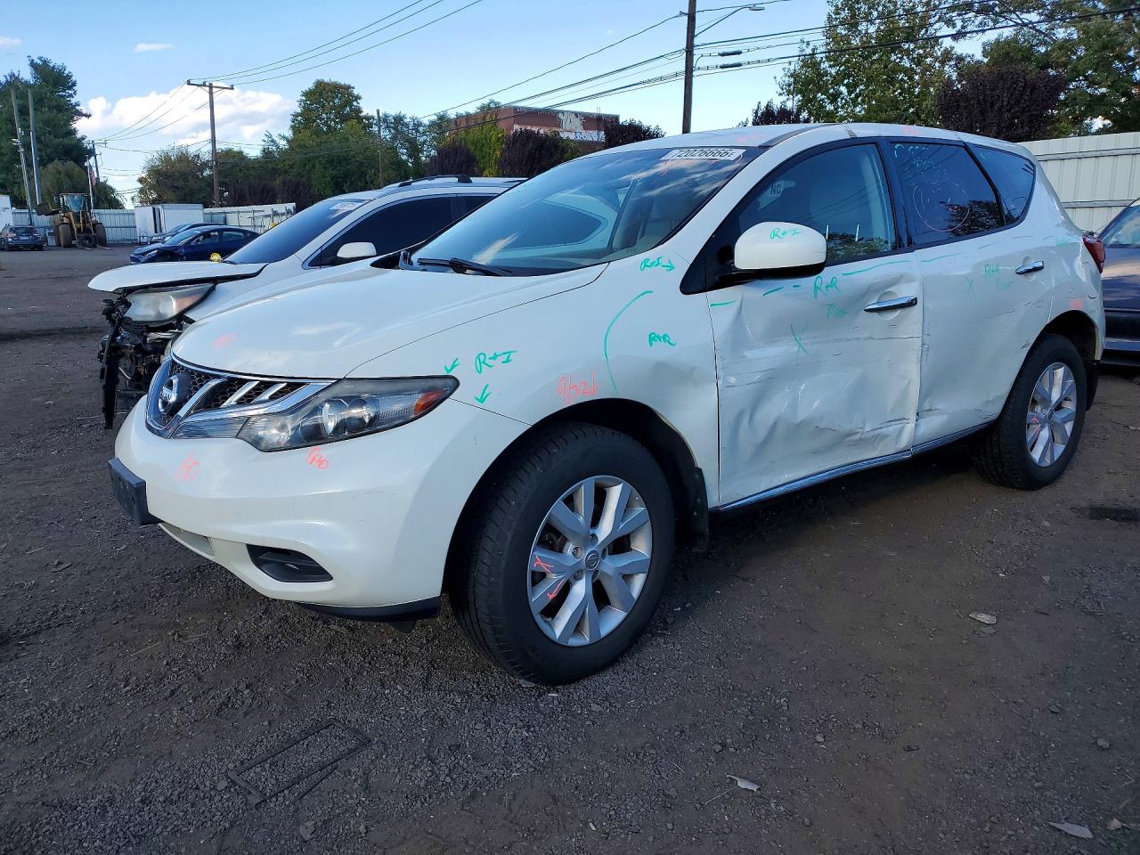 2011 NISSAN MURANO S | JN8AZ1MW2BW158195 | UPCARS