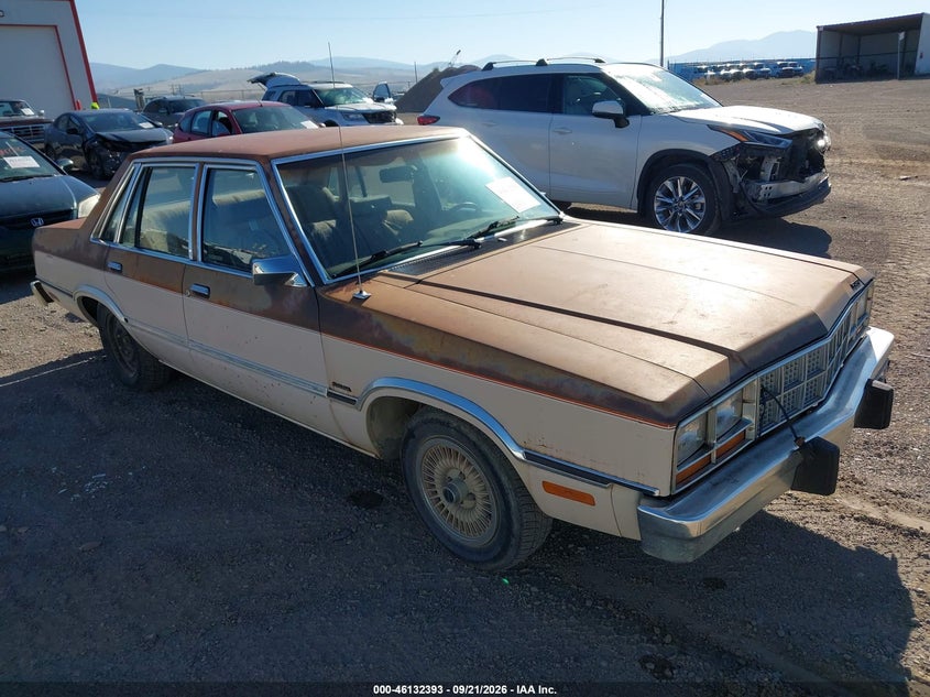 1983 FORD FAIRMONT FUTURA | 1FABP36X2DK152484 | UPCARS