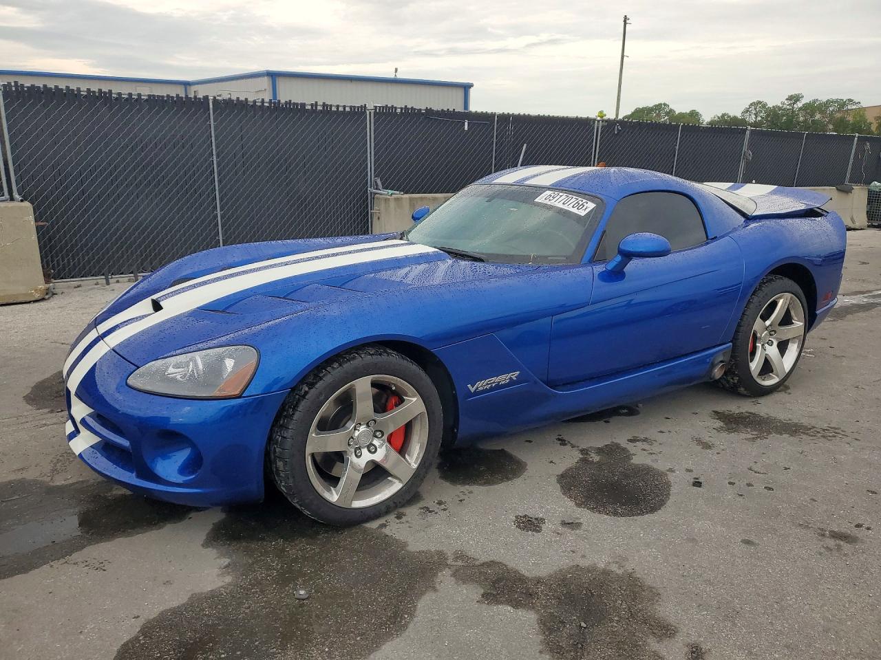 2008 DODGE VIPER SRT-10 | 1B3JZ69Z48V200183 | UPCARS