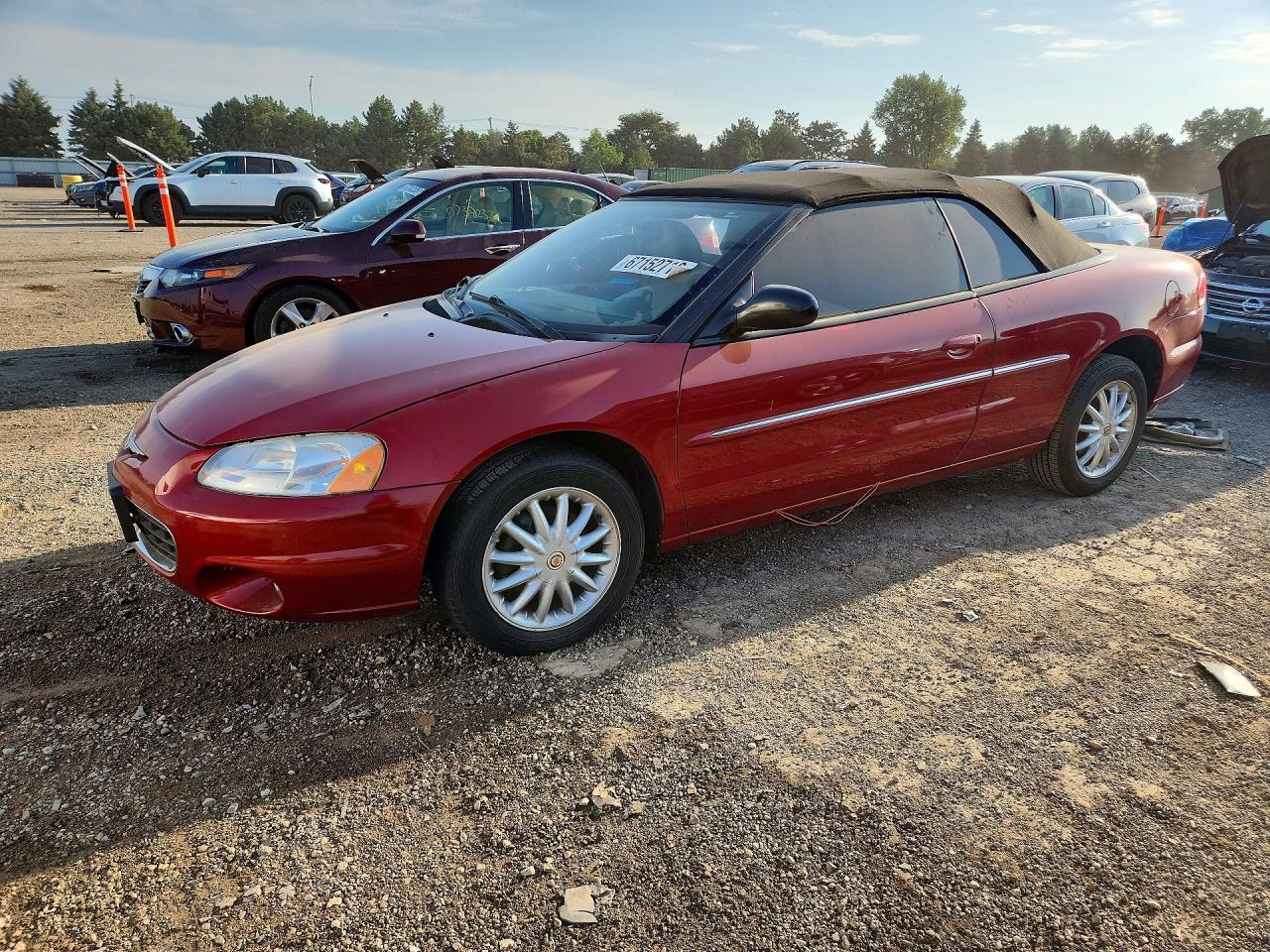 2002 CHRYSLER SEBRING LXI | 1C3EL55R42N181826 | UPCARS