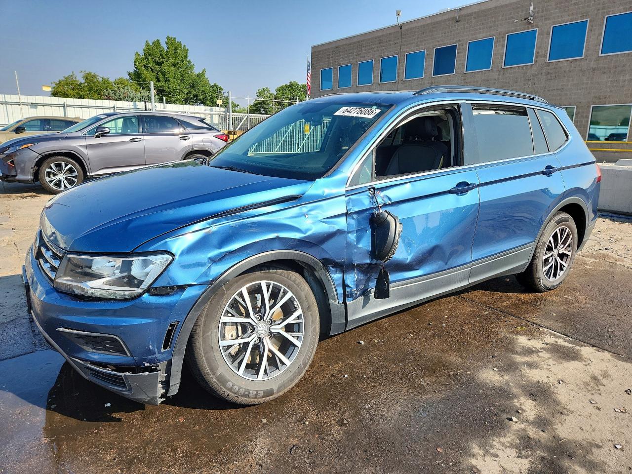 2019 VOLKSWAGEN TIGUAN SE | 3VV3B7AX5KM127873 | UPCARS