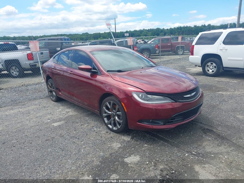 2016 CHRYSLER 200 S | 1C3CCCDGXGN142810 | UPCARS
