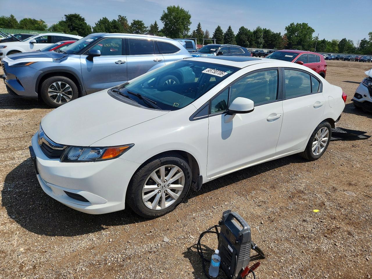 2012 HONDA CIVIC EXL | 19XFB2F94CE040745 | UPCARS