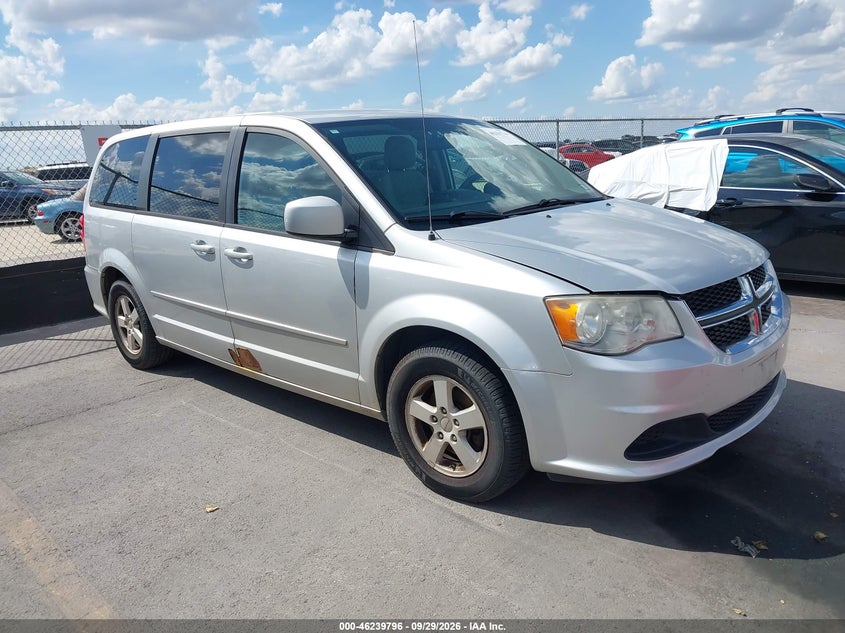 2012 DODGE GRAND CARAVAN SXT | 2C4RDGCG4CR357169 | UPCARS