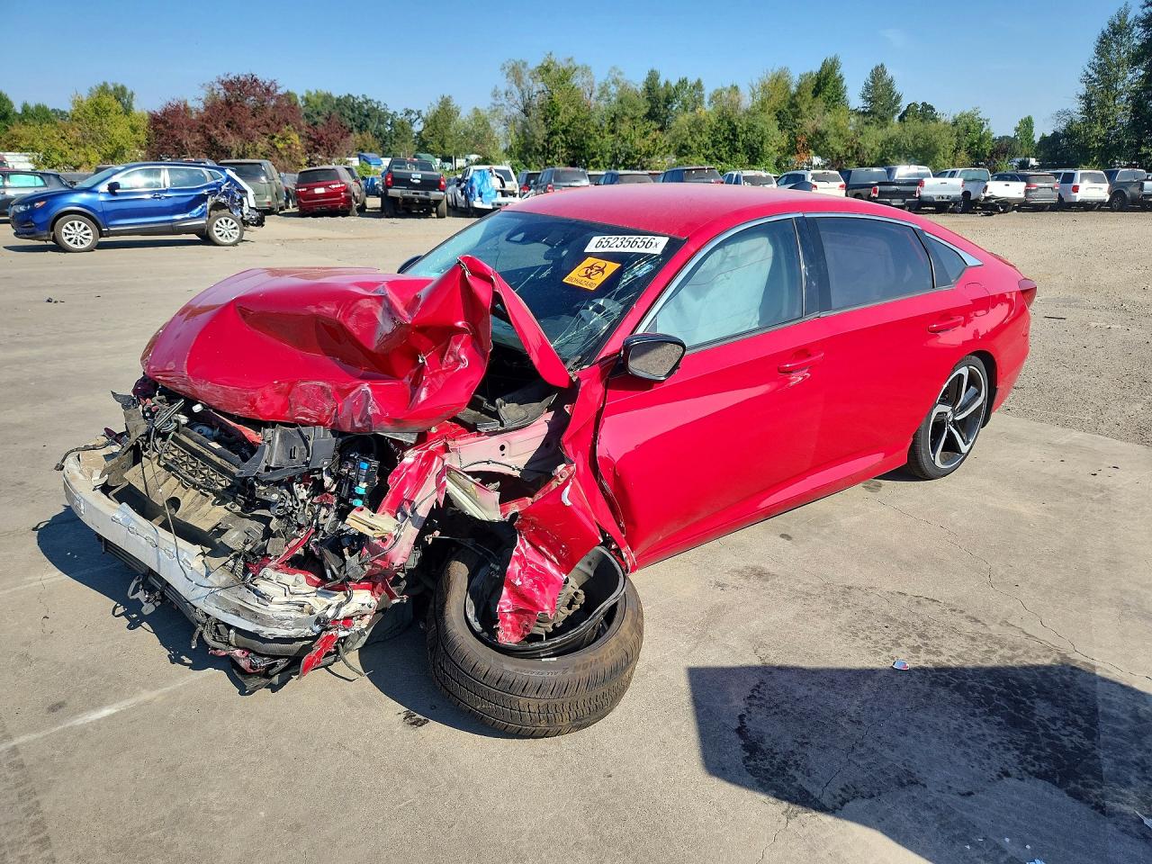 2021 HONDA ACCORD SPORT SE | 1HGCV1F48MA119141 | UPCARS
