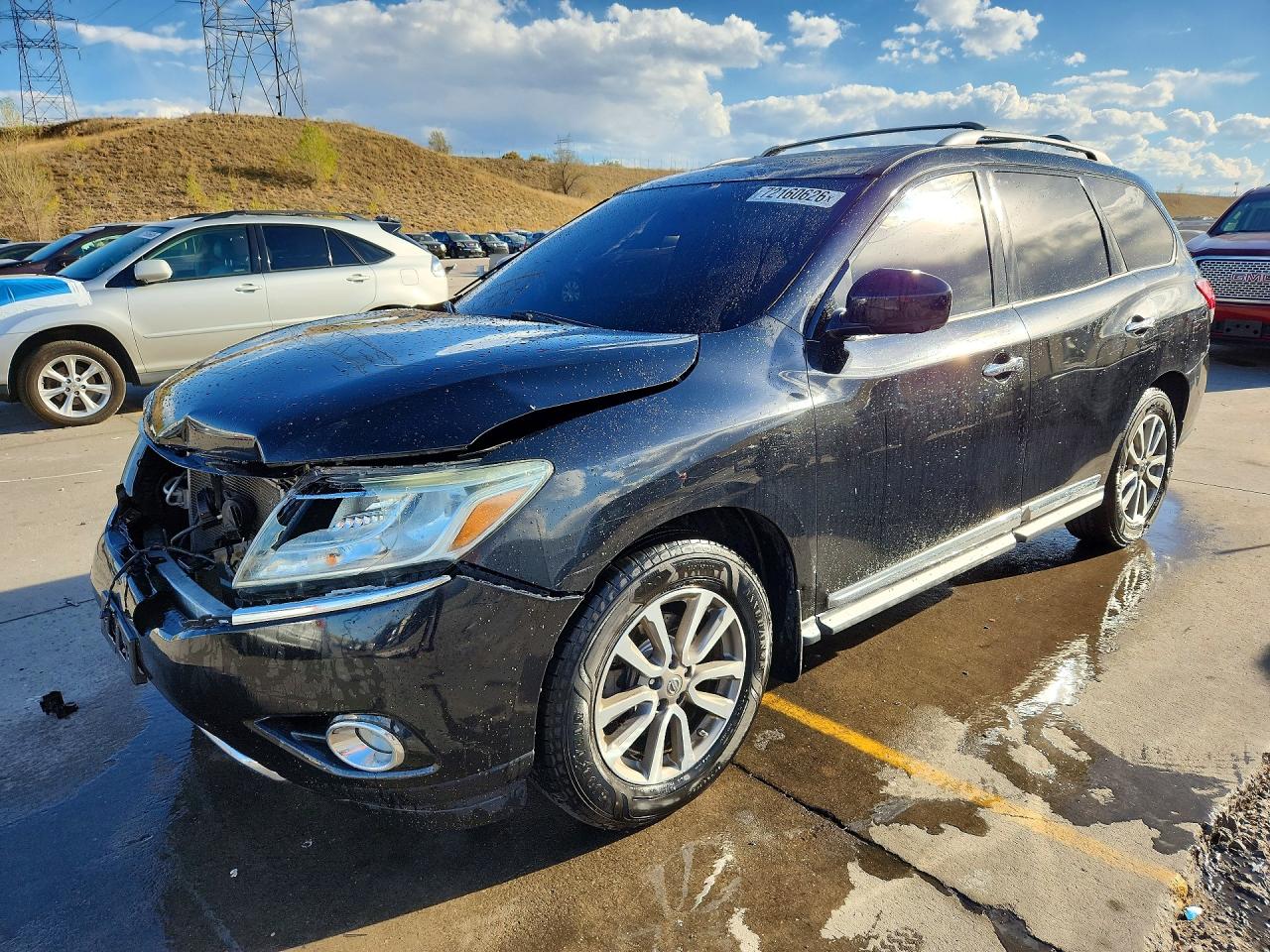 2015 NISSAN PATHFINDER SL | 5N1AR2MMXFC656406 | UPCARS