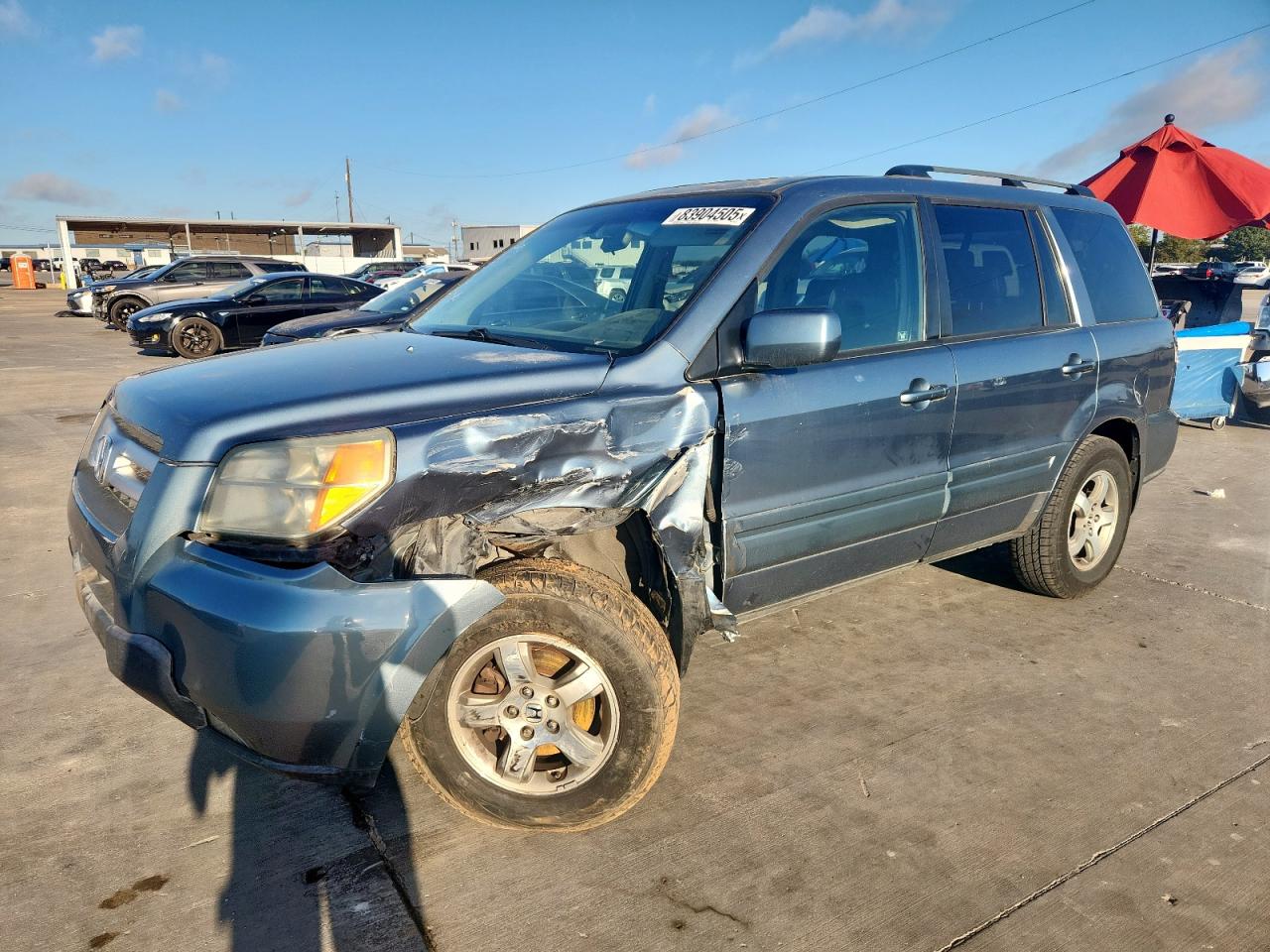 2006 HONDA PILOT EX | 5FNYF28506B004038 | UPCARS