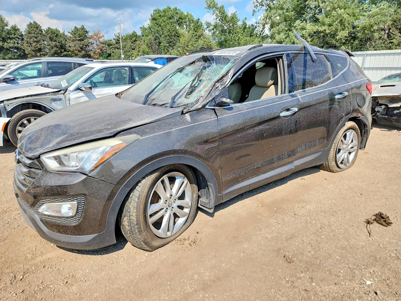 2013 HYUNDAI SANTA FE 2.0T | 5XYZUDLA7DG106372 | UPCARS