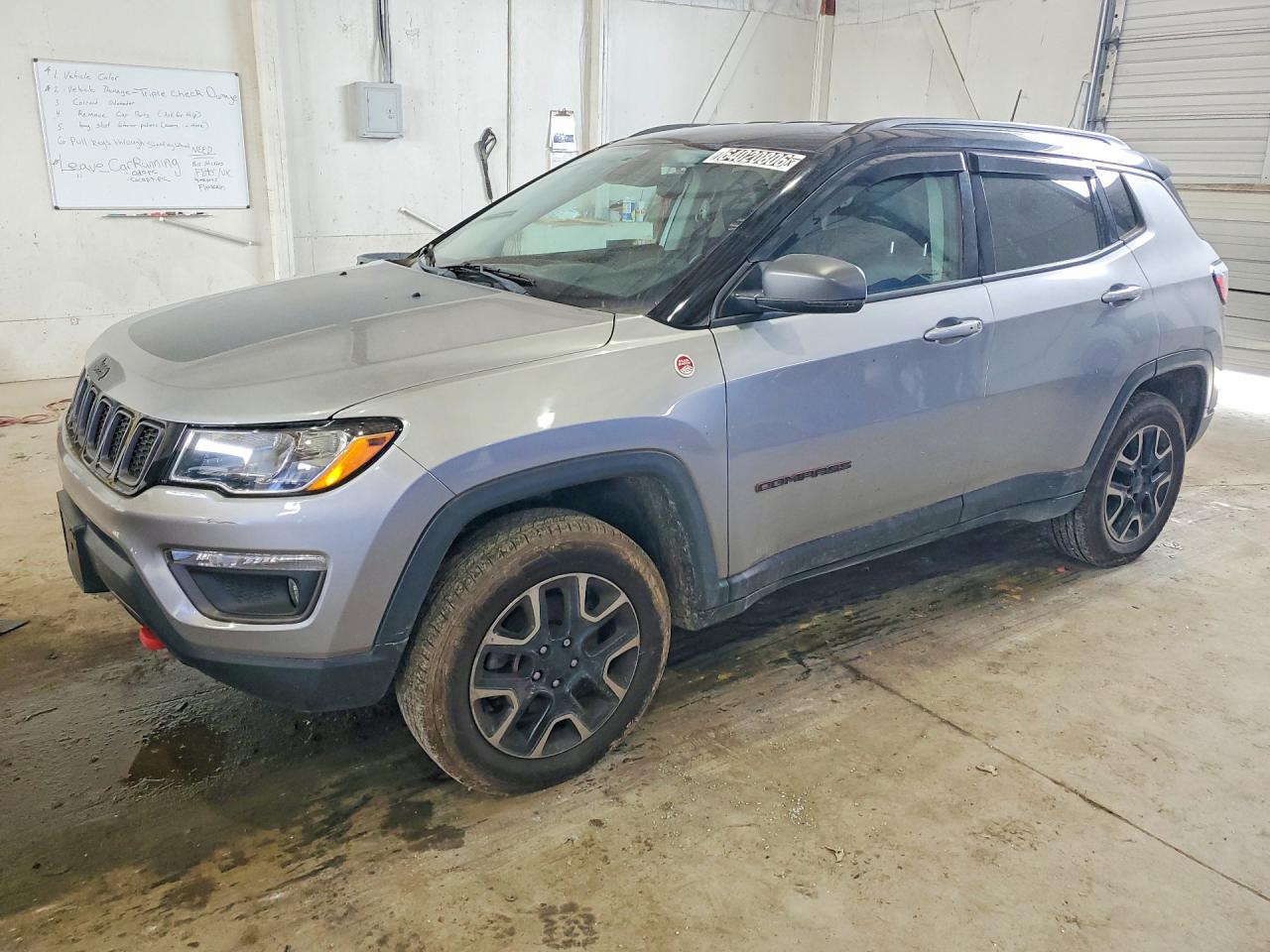 2019 JEEP COMPASS TRAILHAWK | 3C4NJDDB1KT671740 | UPCARS