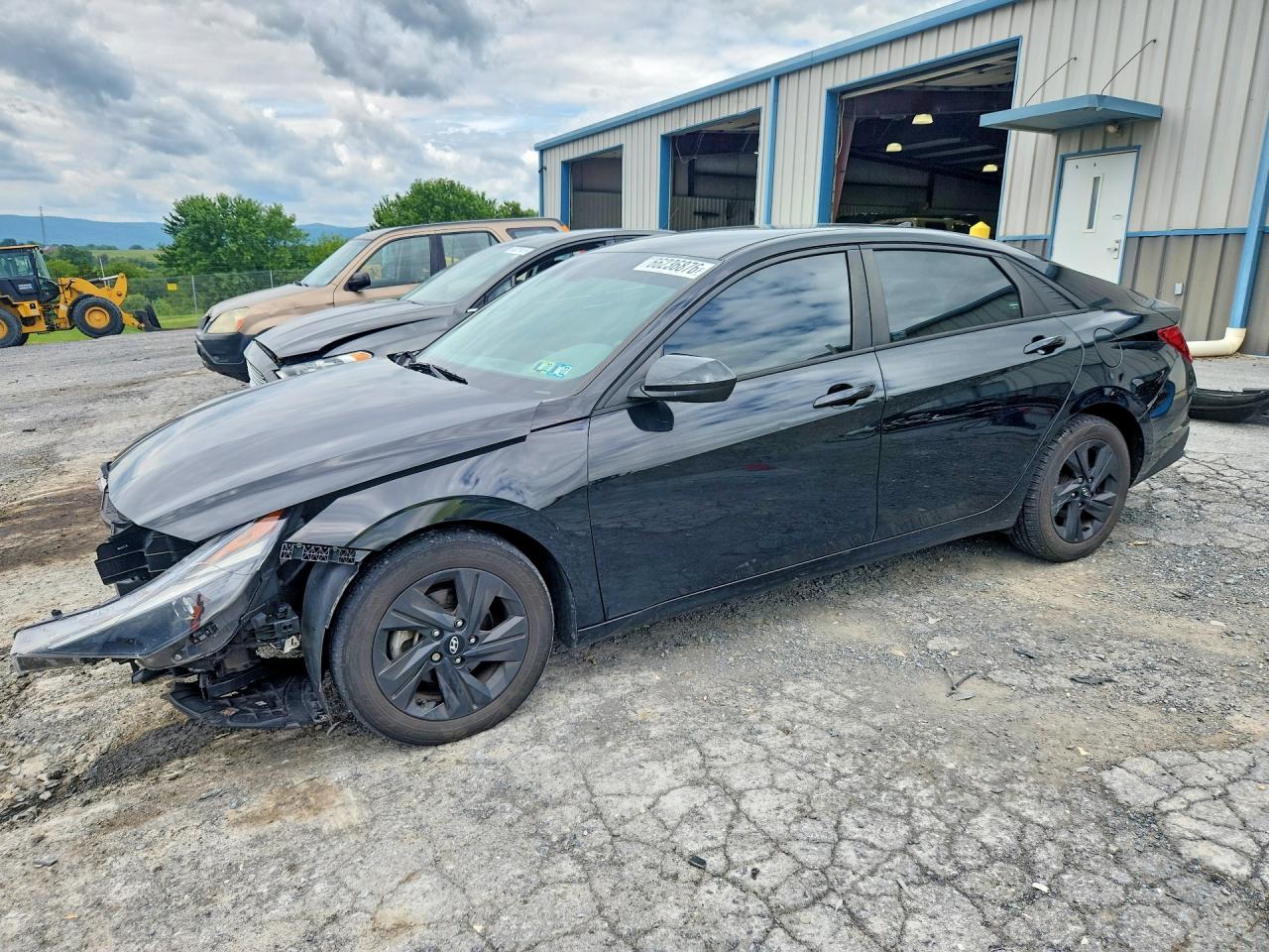 2021 HYUNDAI ELANTRA BLUE | KMHLM4AJ9MU005160 | UPCARS
