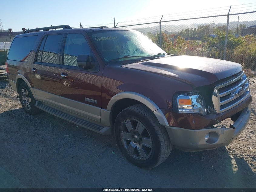 2007 FORD EXPEDITION EL EDDIE BAUER | 1FMFK185X7LA43825 | UPCARS